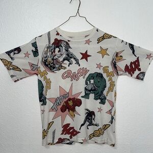 Marvel Shirt All over print Heroes and Stars